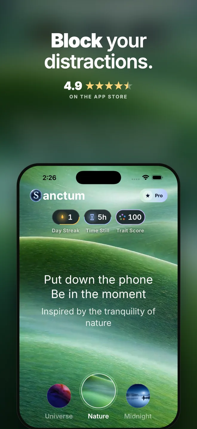 Block your distractions